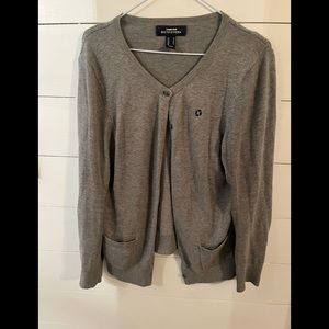 Chase apparel gray sweater